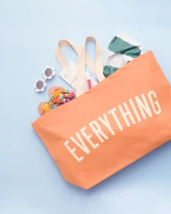 Alphabet Bags | Everything Tote Bags | Peach