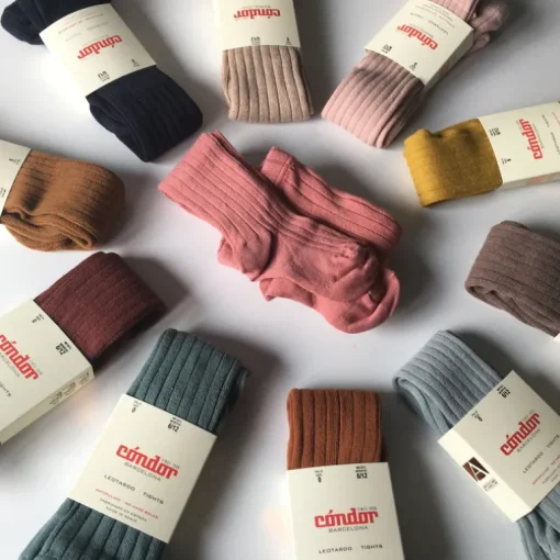 Condor Tights | Ribbed | Cream
