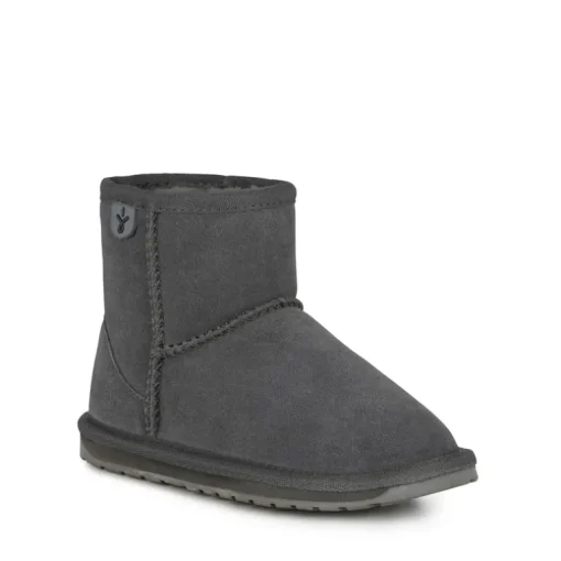 Emu Australia Boots | Kids Wallaby Mini | Charcoal