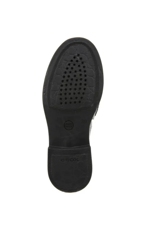 Geox School Shoes | Agata Loafer | Black Leather