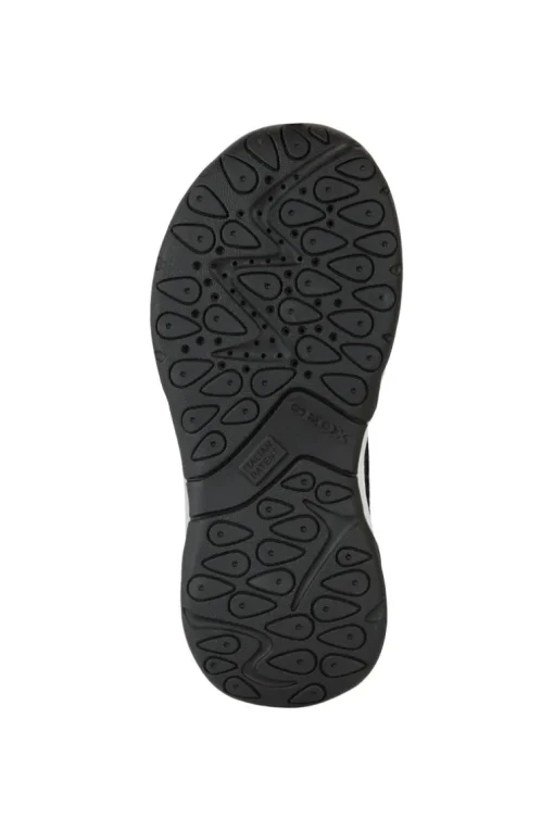 Geox School Shoes | Federico Brogue Lace Up | Black