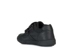 Geox School Shoes | Poseido Velcro | Black