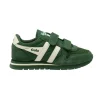 Gola Kids Trainers | Daytona | Evergreen, Black & White