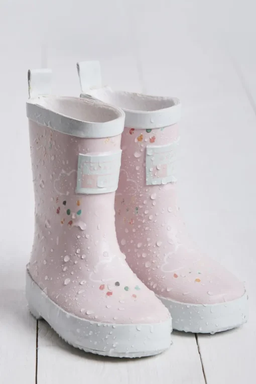 Grass & Air Wellies | Colour Changing | Pale Pink