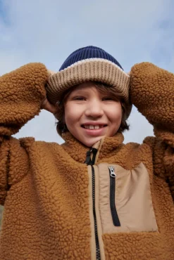 Liewood Beanie Hats | Ezra | Navy & Oat