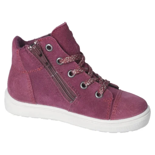 Ricosta Boots | Mel Waterproof Lace-up / Zip | Merlot